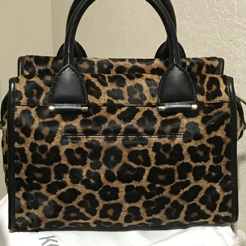 MICHAEL KORS Geneva Satchel Hair Calf Handbag - Picture 2 of 13